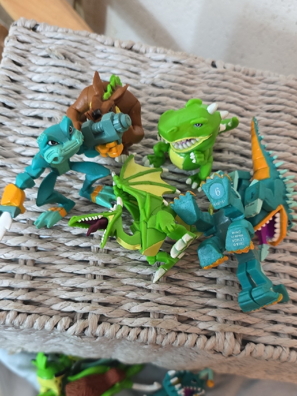 Little Tykes Number Buster Dinosaur Figures Set Of 6 Counting Game